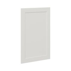 a white cabinet door on a white wall