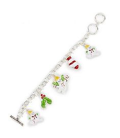 Merry & Bright Mr. Bingle Link Charm Bracelet Novelty Christmas Jewelry For The Holidays, Novelty Christmas Holiday Jewelry, Christmas Holiday Novelty Jewelry, Christmas Novelty Silver Jewelry, Jingle Jangle, Illusion Gown, Jewelry Pandora, Pandora Charm, Bracelet Charm