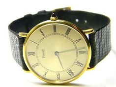 Roman Numeral, Dress Watch, Watch Model, Roman Numerals, Gold Watch, Leather Watch, Gentleman, Solid Gold, Best Deals