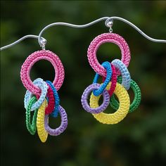 Discover Zinnia, our handmade crochet textile earrings perfect for lovers of fashion jewelry. Each unique pair features vibrant colours ideal for summer. Lightweight and comfortable, they add a colourful touch to your summer outfits and shine at special events.
These fashion earrings, with their artisanal design, are a must-have for those who love to stand out with elegance and creativity. Perfect for an evening out, a party, or a sunny day, they are the ideal choice to complete your summer loo Colorful Handmade Hoop Earrings, Elegant Multicolor Earrings For Beach, Handmade Colorful Summer Earrings, Handmade Rainbow Earrings For Summer, Colorful Handmade Earrings For Summer, Handmade Rainbow Earrings For The Beach, Elegant Handmade Colorful Earrings, Handmade Colorful Party Earrings, Handmade Vibrant Summer Jewelry