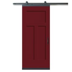 Molded interior doors provide a distinguishing look for your home at an affordable price. Molded doors resist shrinking, swelling, and cracking. These doors add the perfect touch to your new construction or remodeling project. RELIABILT 36-in x 80-in Barn Red Molded Composite Hollow Core Barn Door (Hardware Included) | LO1344995 Storm Door, Red Barns, Barn Door Hardware, Interior Doors, Remodeling Projects, Barn Door, Doors Interior, New Construction, Door Hardware