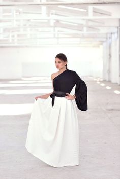 "White Maxi Skirt, Evening Skirt, Plus Size Clothing It is easy to wear and it goes well with a lot of different clothes from your wardrobe. The belt is sold separately. Style your skirt with it: http://etsy.me/2au4WvC at no extra shipping charge. ◈ Stylish and chic fashion is our shared dream! You can be sure that this piece is made with a lot of love and craftsmanship. ◈ S I Z I N G ◈ This item is available from S to XXL. Please, have a look at my Size Chart below before placing your order. ◈ White Long Skirt For Evening, White Long Skirt For Evening Wear, White Long Evening Skirt, White Flowy Pleated Skirt For Party, White Flared Evening Skirt, White Gathered Skirt For Evening, Elegant White Asymmetrical Pleated Skirt, White Asymmetrical Relaxed Dress, White Asymmetrical Dress With Relaxed Skirt