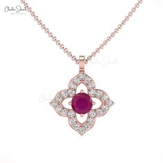 Description Elevate your style with our exquisite Ruby and Diamond Pendant, each a unique embodiment of timeless elegance. The Ruby Pendant, adorned with a captivating red gemstone, radiates passion and sophistication. Its prong setting ensures that the ruby takes center stage, making a bold statement of love and energy. The gold chain shown in pictures is just for reference and display purpose, in order pendant comes with a COMPLIMENTARY 925 SILVER CHAIN. Product Details SKU CJ P 1252 R Metal 1 Ruby Pendant, Floral Pendant, Red Gemstones, May Birthstone, Ruby Stone, Diamond Pendant Necklace, Center Stage, Birthstone Jewelry, Diamond Pendant