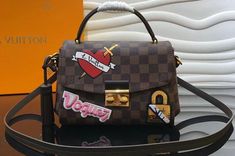 Replica Louis Vuitton N40055 LV Damier Ebene Canvas Croisette Bag … Continue reading → Melie Louis Vuitton, Lv Damier Ebene, Real Louis Vuitton, Louis Vuitton Bag Outfit, Vuitton Outfit, Cheap Louis Vuitton Bags, Cheap Louis Vuitton Handbags, Casual Handbags