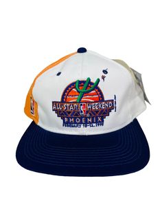 NBA ALL-STAR GAME PHOENIX, AZ VINTAGE 1995 SNAPBACK HAT MADE BY: SPORTS SPECIALTIES TYPE: ADULT SIZE: ONE SIZE FITS ALL CONDITION: EXCELLENT, NEW CONDITION SHIPPING: USPS FIRST CLASS MAIL Froo www.froo.com | Froo Cross Sell, Free Cross Sell, Cross promote, eBay Marketing, eBay listing Apps, eBay Apps, eBay Application Throwback Flat Bill Trucker Hat For Baseball Season, Throwback Trucker Hat For Baseball Season, Throwback Baseball Trucker Hat, Throwback Snapback Trucker Hat For Baseball Season, Throwback Snapback Trucker Hat For Sports Events, Throwback Snapback Fitted Hat For Baseball Season, Retro Flat Brim Baseball Cap For Sports Events, Retro Baseball Season Fan Merchandise Hats, Throwback Hats For Baseball Season Sports Events