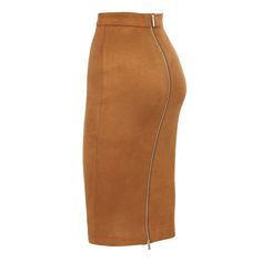 Suede High Waist Two-Way Zipper Through Pencil Midi Skirt 






Size


S / cm


M / cm


L / cm


XL / cm




Waist


Recommend


62-68


66-72


70-76


74-80




Hips


Recommend


80-90


84-94


88-98


92-102




Length


Recommend


68


68


69


69




Hem Openning


Tile


62


66


70


74




NOTE:
1. Please strictly follow the size chart to select the size. Do not select directly according to your habits.
2. The size may have 2-3cm differs due to manual measurement. Please note Fitted High Waist Skirt With Zip Fly, Chic Office Skirt With Zipper Closure, Fall Pencil Skirt With Side Zipper, Workwear Skirt With Side Zipper For Fall, Fall Workwear Skirt With Side Zipper, Fall Workwear Skirt With Zip Fly, Fitted High Waist Skirt With Zipper Closure, Fitted High Waist Mini Skirt With Zipper Closure, Chic Knee-length Pencil Skirt With Side Zipper