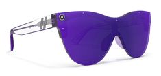 Polarized, progressive, and dripping with color — ‘Neon Gypsy’ is “bright done right.” These cat-eye sunglasses stun with a single-lens look and purple temple pinstriping for a violaceous vibe. Also featuring our premium PureBlend™ Lens for superior scratch resistance. // Details: Gender: Women Lens Color: Purple Mirroed Lens Material: PureBlend Lens UV Rating: 100% UV Protection Fit / Size: Medium - Large Vibe: Progressive In the Box: Microfiber Pouch & Sticker Pack Blenders Eyewear, Pinstriping, Polarized Lenses, Sticker Pack, Personal Marketing, Cat Eye Sunglasses, Color Purple, Cat Eye, Uv Protection