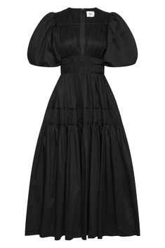 Brand: Aje, Size: 12 UK, Color: Ivory, country_of_origin: Australia Mode Kimono, Ruched Midi Dress, Denim Accessories, White Maxi Dresses, Color Ivory, Floral Dress Black, Womens Midi Dresses, Black Midi Dress, Skirt Fashion