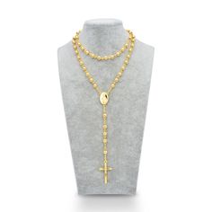 She is not all you need until she is all you have. Get this premium Prayer Beads Mary Pendant Necklace today. Metals Type: Gold Plated Chain Type: Beads Pendant Size: 3.5 CMLength: 70 cm+13 cm FREE Shipping! Get 30% OFF this trendy Prayer Beads Mary Pendant Necklace today!Just click the “Add to Cart” button above. We have very limited stock; they will go soon!Note: Please allow 2-4 weeks for delivery. Gold Jewelry With 108 Round Beads, Gold Necklaces With 8mm Beads For Spiritual Style, Spiritual Gold Long Necklace With Round Beads, Gold Long Necklace With Round Beads For Gift, 8mm Beads Long Necklace For Gifts, Gold Necklaces With 8mm Beads For Gifts, Virgin Mary Rosary, Amethyst Wedding Rings, Rosary Chain Necklace