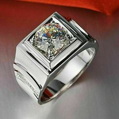 Best quality Moissanite Ring with Perfectly Desinged in 14K or 18k gold .American style jewelry, Moissanite Ring for Men 0.5CT 1CT 2CT 3CT Lab Diamond Ring -Brilliant Moissanite Ring- Men's Ring- Man jewelry -Moissanite jewelry. *Welcome to Jewelryprime Authentic :- 100% Diamond :- Moissanite Gemstone :- White Diamond Cut :- Excellent Note : This ring is made to order. Kindly confirm your ring size within 24 hours for speedy process of manufacturing. WE OFFER CUSTOMIZATION  If you want to add pe Engagement Ring For Groom, Diamond Ring Men, Channel Set Rings, Marriage Ring, Ring Man, Couple Wedding Rings, Moissanite Diamond Rings, Anniversary Jewelry, Engagement Rings For Men