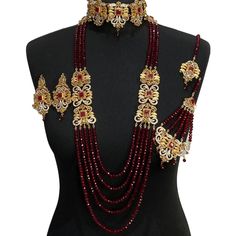 bridal jewellery set. Set includes- Necklace  Mala  Earrings  Jhumar  Tikka Meenakari Jewelry For Marriage On Diwali, Bollywood Style Tilla Necklaces For Marriage, Meenakari Jewelry For Marriage And Diwali, Elegant Bridal Sets For Marriage During Diwali, Ruby Chandbali Jewelry Set With Stonework, Chandbali Ruby Jewelry Sets With Stone Work, Ruby Chandbali Jewelry Sets With Stone Work, Meenakari Chandbali Jewelry For Marriage, Meenakari Chandbali For Marriage