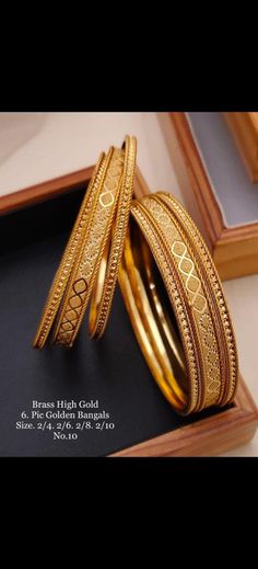 Ashura Jewels beautiful wedding wear golden lac bangle kada set this is a 6 pcs kada bracelet gold polished crystal bangle set set can easy to wear. we ship our items everywhere. Colour gold  design bangle stone crystal  2.4,2.6,2.8 Size available material gold plated we ship our items everywhere  3 to 5 days to deliver 30 dollar Express shipping Set Bangles Designs In Gold, Gold Sets With Pallu For Marriage, Gold Bracelet For Wedding And Festivals, Gold Bangle For Wedding, Gold Wedding Bracelet For Festivals, Gold Bangle Bridal Sets As Gift, Gold Bridal Bangle Set For Gift, Festive Gold Bangle Bridal Sets, Gold Sets With Intricate Design For Marriage