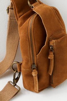 Hudson Sling Bag | Free People Suede Shoulder Bag With Adjustable Strap For On-the-go, Suede Crossbody Satchel For Travel, Suede Crossbody Shoulder Bag With Zipper Closure, Suede Crossbody Shoulder Bag With Zipper, On-the-go Suede Shoulder Bag With Adjustable Strap, Suede Bag With Adjustable Strap For On-the-go, Suede Satchel With Adjustable Strap For Everyday Use, Everyday Suede Satchel With Adjustable Strap, Travel Shoulder Bag With Adjustable Strap In Suede