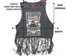 Limited Inventory - will not be restocked! Officially licensed Pink Floyd Ladies Tassel Tank featuring the 'Carnegie Hall' design motif. You will absolutely adore this high quality baby doll style tank top with flirty tassels cut into the fabric! Ships quickly from our Portland, OR studio! Please read our shop policies prior to purchase. We are a women-owned small business and appreciate your support! Spring Concert Sleeveless Vest, Sleeveless Vest For Spring Concert, Summer Concert Sleeveless Tank Top, Trendy Sleeveless Tank Top For Concert, Sleeveless Tank Top For Summer Concerts, Sleeveless Tops For Summer Music Festival, Cotton Tank Top For Concert In Summer, Trendy Sleeveless Top For Music Festival, Cotton Tank Top For Summer Concert