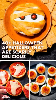 some appetizers that are scary and delicious