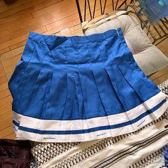 Bud Light Cheerleader Skirt. New Without Tags. Women’s Size L. Cheerleader Skirt, Bud Light, Cheerleading, Womens Skirt, Color Blue, Skirt, Tags, Women Shopping, Blue