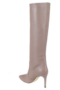 Paris Texas colo taupe boots, leather Stiletto Boot 85 model, pointed, 9cm stiletto heel. Beige Leather Knee-high Boots With Pointed Toe, Chic Beige Knee-high Boots With Pointed Toe, Beige Knee-high Heeled Boots For Formal Occasions, Beige Knee-high Heeled Boots For Formal Events, Elegant Beige Knee-high Boots For Work, Beige Pointed Toe Heeled Boots For Evening, Modern Beige Pointed Toe Boots, Chic Calf Leather Knee-high Boots With Pointed Toe, Elegant Beige Pointed Toe Knee-high Boots