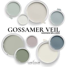 the color scheme for gossamer veil sherylin williams's new paint collection