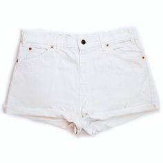 "Vintage Levi's White High Waisted Rise Denim Jean Cuffed Cut Offs Shorts 34/35\" waist fit* (your body's waist). Size Tag Men's 34 Garment measurements (laying flat): Waist 35\" Hips 44.5\" Rise 12.5\" Inseam 1.5\" cuffed / 3\" uncuffed Leg opening 24.5\" (Waist, hip & leg doubled) Item 2550 Great vintage condition! More sizes & styles available on my shop page! SAVE ON SHIPPING:* FREE SHIPPING AT $35 (Under $35: shipping on each additional item only $2) PRIORITY MAIL UPGRADE 2 or more items: no additional charge or action needed for Priority upgrade when purchased together 1 item: +$3 (otherwise will ship First Class) For details on sizing, see SIZE GUIDE under \"Additional Policies\": https://www.etsy.com/shop/GoldenGarb/policy?ref=shopinfo_policies_leftnav *Mentioned shipping options o High Waist Cotton Bottoms With Rolled Hem, High Rise Cotton Shorts With Rolled Hem, High Waist Bottoms With Rolled Hem And Relaxed Fit, High Rise Cotton Jean Shorts With Rolled Hem, High Waist Cotton Jean Shorts With Rolled Hem, Relaxed Fit Cutoff Bottoms With Rolled Hem, Jean Shorts White, Cheap Cream Short Bottoms, White Vintage Mid-rise Bottoms