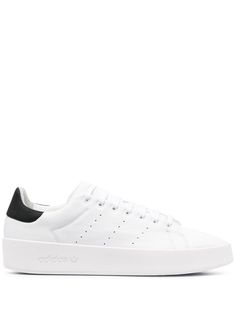 white/black calf leather perforated detailing logo-debossed tongue logo at the sole contrasting heel counter round toe front lace-up fastening branded insole flat rubber sole Detailing Logo, Sneakers Men Fashion, Sneakers White, Men Fashion, Low Top, Calf Leather, Top Sneakers, Rubber Sole, White Black