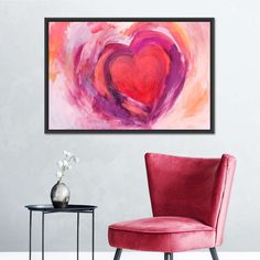 Heart Shape Wall Art is a beautiful addition to any decor style. Bring this stunning canvas print into your home to easily refresh your walls and elevate your decor. Shape Artwork, Shape Wall Art, Wall Art Elephant, Art Elephant, Wall Art Painting, Artwork Painting, Heart Shape, Off Sale, Decor Styles