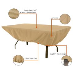 an image of a table and chair cover