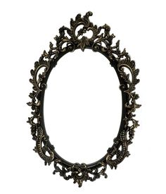 an ornate frame is shown against a white background