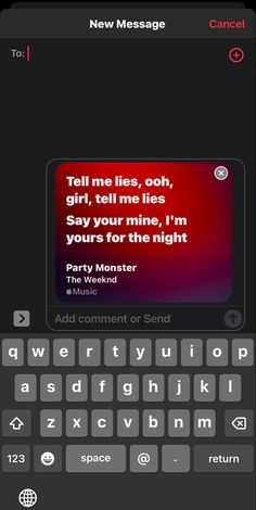 the text message is being displayed on an iphone's screen, and it appears to be