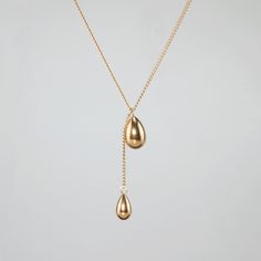 Meideya Jewelry Teardrop Dangle Necklace Delicate Gold Chain, Personalized Gift Cards, Dangle Necklace, Dangle Necklaces, Elegant Necklace, Elegant Necklaces, Earring Necklace, Gold Chain, Gold Chains