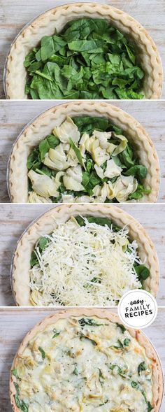 Check out these few easy steps to an amazing quiche recipe Spinach Artichoke Eggs, Artichoke Cheese Tart, Spinach Artichoke Quiche, Best Quiche Recipe, Deep Dish Pie Crust, Artichoke Quiche, Dinner Eggs, Best Quiche Recipes, Spinach Quiche Recipes