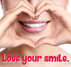 LOVE YOUR SMILE Love Your Smile, Dental Art, Led Sign, Your Smile, Love Your, Okay Gesture, Love You