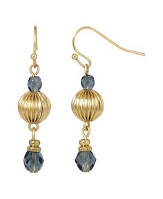 in stock Bead Drop Earrings, Chic Fashionista, Bead Wire, 1928 Jewelry, Vintage Inspired Jewelry, Perfume Gift Sets, Beaded Drop Earrings, Gold Drop Earrings, Online Earrings