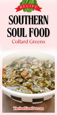 How long does it take to cook collard greens? A Southern collard greens recipe is a staple of every Southern kitchen. Seasoned to perfection in a broth called pot likker stew. You can cook collards slowly on the stovetop or in a matter of minutes with an Instant Pot! What are collard greens?
Collard greens are edible green vegetables from the cabbage family. These leafy greens are partnered with onions, garlic, sauces, and smoked turkey meat (optional), then simmered and seasoned to perfection! Soul Food Collard Greens, Collard Greens Recipes, Southern Style Collard Greens, Southern Soul Food, Greens Recipes, Cooking Soul Food