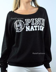 Victoria's Secret PINK Nation Logo Perfect Crew Fleece Pullover Sweatshirt Victoria's Secret PINK Nation Logo Perfect Crew Fleece Pullover Sweatshirt Click images to enlarge Description Victoria's Secret PINK PINK Perfect Crew Sweatshirt Payment Accepted payments are in Paypal only. Immediate payment is required for Buy it Now listings.  For auctions, payment is due within 3 days of purchase. In case of non-payment, item will be re-listed and any payment received after that point will be returne Pink College Sweatshirt With Ribbed Cuffs, Pink Sweatshirt With Ribbed Cuffs For College, Pink Long Sleeve Sweater For College, Pink Long Sleeve College Sweater, Pink Winter Tops For College, Pink Athleisure Top For College, Pink Cozy Fit Tops For Streetwear, Pink Sporty Sweatshirt With Cozy Fit, Pink Fleece Sweatshirt For College