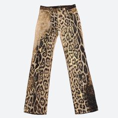 Roberto Cavalli ripped cheetah silk pants. Very rare... - Depop Cavalli Jeans, Leopard Pants, Print Denim, Friend Outfits, Lovely Clothes, Silk Pants, Fashion Fits, Dream Clothes, Roberto Cavalli