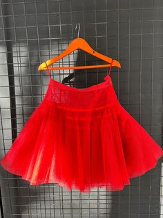 Vintage 90s GIANNI VERSACE Tutu Tulle Skirt. Red Mini Skirt. - Etsy Red Tulle Skirt For Summer, Red Summer Tulle Petticoat, Summer Red Tulle Petticoat, Summer Red Tulle Skirt, Red Fitted Tulle Tutu Dress, Fitted Red Tulle Tutu Dress, Fitted Red Tulle Petticoat, Party Mini Skirt Petticoat, Fitted Red Tutu Dress For Spring