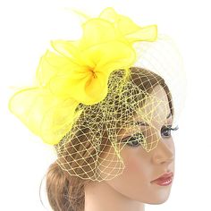 Category:Headpiece,Headbands,Headwear; Embellishment:Appliques,Feather,Split Joint,Pure Color,Trim,Tulle; Gender:Women's; Quantity:1 PC; Style:Handmade,Elegant,Vintage Style,Vintage; Hats Category:Fedora Hat,Floppy Hat,Veil Hat; Occasion:Party / Evening,Holiday,Tea Party,Horse Race,Ladies Day; Material:Polyester / Polyamide,Organza; Front page:WE; Shipping Weight:0.12; Listing Date:02/15/2023; Head Circumference: Feather Party, Hat Veil, Veil Hat, Elegant Hat, Holiday Tea, Veiled Hats, Feather Hair Clips, Hat Hair, Feather Wedding