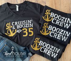 Cruisin & Boozin Birthday Crew Matching Group Cruise Shirts, graphic tees for cruising Birthday Crew Cruise Shirts, Cruisin And Boozin Shirts, Carnival Cruise Shirts Ideas Group, 30th Birthday Cruise Ideas, 50th Birthday Cruise Shirts For Group, 60th Birthday Cruise Shirts, 40th Birthday Cruise Ideas, Cruise Shirts Ideas Group Funny, Cruise Birthday Shirts