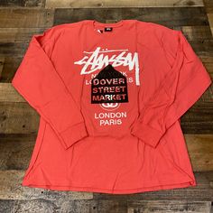 Get ready to add some 🔥 to your wardrobe with the Stussy X Dover Street Market DSM World Tour LS Tee Shirt Mens! Made from 100% cotton, this collaboration piece features long sleeves for extra coverage and style. Perfect for any casual occasion, it's the ultimate must-have for any Stussy fans. Dover Street Market, Street Market, Mens Tee Shirts, World Tour, Mens Long Sleeve, Tee Shirt, Must Haves, Tee Shirts, Mens Shirts