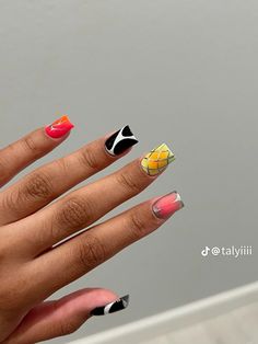 Baseball Themed Nails, Casual Nails, Classy Acrylic Nails, Classic Nails, Acrylic Nails Coffin Pink, Long Square Acrylic Nails