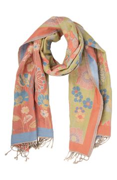 Love to layer this eclectic and cozy scarf styled in a reversible pastel floral pattern that is signature to Saachi's artisan-inspired brand. 26" x 78" 100% cotton Dry clean Imported Garnet Hill Scarf, Pastel Floral Pattern, Patchwork Scarf, Dream Outfits, Reversible Scarf, Cozy Scarf, Colorful Scarf, Girls Shoes Kids, Winter Sneakers