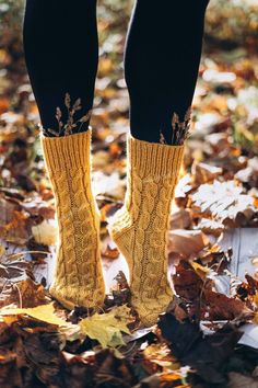 These yellow socks are so comfortable you'll want to wear them all year long.  Our hand knit women wool socks provide a higher quality of craftsmanship, which means you can enjoy them year round, year after year. Never again will you leave the comfort of your warm bed to be awoken by an ice cold floor beneath your feet.  Cuddling up with a blanket in front of the television will no longer be a choice of warm feet or warm shoulders. You'll no longer need a space heater beneath the desk in your fr Comfortable Yellow Winter Socks, Cozy Chunky Knit Socks With Round Toe, Cozy Chunky Knit Socks, Cozy Knitted Socks For Fall, Handmade Casual Socks For Fall, Handmade Cozy Socks For Fall, Cozy Hand Knitted Socks For Fall, Comfortable Knitted Socks For Fall, Women Wool Socks