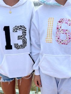 #patchwork #patchworkhoodie #stitchhoodie #madhappyhoodie Diy Sweatsuit Ideas, Cloth Making Ideas, How Lucky Are We Sweatshirt Diy, Hoodies With Patches Diy, Making Hoodies With Friends, White Out Ideas For Football Games, Hobby Lobby Sweatshirt Ideas, Cute Iron On Patches Sweatshirt Ideas