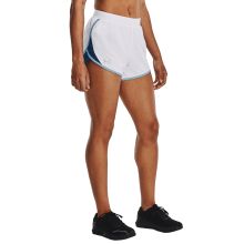 Get a move on with the Under Armour� Fly-By 2.0 Shorts for Ladies. Lightweight 100% polyester fabric wicks away moisture and dries fast, keeping you dry and comfortable when the weather or activity level heats up. Incredibly breathable mesh panels prevent overheating, and built-in briefs provide enhanced coverage. Soft knit waistband with internal drawcord ensures a secure yet comfortable fit that feels like it was made just for you. The Under Armour Fly-By 2.0 running shorts for women deliver t Moisture-wicking Nylon Sports Bottoms, Breathable Short Leg Activewear For Sports Events, Breathable Bottoms For Sports Season, Breathable Sporty Bottoms For Sports, Moisture-wicking Athletic Bottoms For Training, Breathable Athletic Fit Bottoms For Sports, Moisture-wicking Short Leg Bottoms For Jogging, Sporty Breathable Bottoms For Sports, Moisture-wicking Sports Activewear Shorts