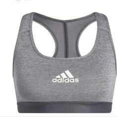 Adidas Sports Bra Powerreact Training Medium-Support Athletic He0118 Sz Mdd Nwt Elevate Your Workout Routine With This Adidas Sports Bra From The Powerreact Training Collection. Designed To Provide Medium Support, This Bra Is Perfect For Gym Training, Weightlifting, Crossfit, Yoga, Pilates, Running, And Jogging. The Compression Feature And Full Cup Coverage Ensure Maximum Comfort And Confidence During Any Intense Workout. Crafted From A Blended Fabric Of Polyester And Spandex, This Gray Sports B Adidas Functional Running Activewear, Adidas Breathable Activewear For Gym, Adidas Stretch Breathable Activewear, Adidas Stretch Tops For Training, Adidas Breathable Athletic Fit Activewear, Adidas Sporty Breathable Activewear, Adidas Sporty Sweat-resistant Activewear, Adidas Sweat Resistant Sporty Activewear, Functional Adidas Activewear For Sports