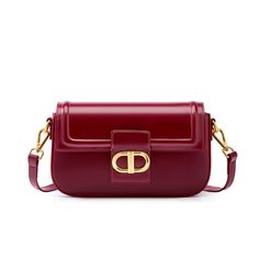 Stylish Women's Work Satchel Burgundy Crossbody Shoulder Bag With Zipper, Burgundy Crossbody Shoulder Bag With Branded Hardware, Burgundy Satchel Shoulder Bag With Gold-tone Hardware, Red Leather-lined Crossbody Shoulder Bag, Burgundy Crossbody Shoulder Bag With Gold-tone Hardware, Cowhide Bag, Leather Sling Bag, Leather Wedding, Chic Leather