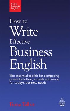 how to write effective business english