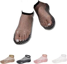 PRICES MAY VARY. 💎【Ultra Comfortable Shiny Gem Mesh Flats】Treat yourself to the ultimate comfort and keep your feet flexible. Breathable fabric provides great freedom and comfort, make you feel like walking on air. 💎【Fashion and Sexy】The unique design and rich colors can meet various matching needs, bring you a unique experience and create a fashionable appearance. 💎【Shiny Gem Mesh Flats】Its unique shiny design makes it stand out from the crowd, adding a dazzling glow to you. 💎【Light and Com Mesh Flats, Sparkle Shoes, Bling Shoes, Rhinestone Shoes, Fishnet Stockings, Head Design, Sandals For Women, Rich Colors, Sandal Fashion