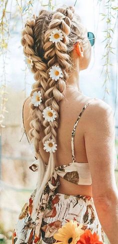 Hippie Hairstyles, ليلو وستيتش, Style Braids, Κούρεμα Bob, Kadeřnické Trendy, Cute Braided Hairstyles, Hippie Hair