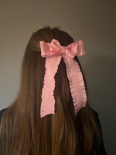 Pink hair bow ribbon clip in Hair Bow Ribbon, Ribbon Clip, Pink Hair Bow, Wedding Hair Jewelry, Pink Hair Bows, Hair Ribbons, York Pa, Pink Bows, Bow Ribbon